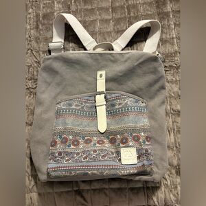 Canvas Backpack / Convertible Bag